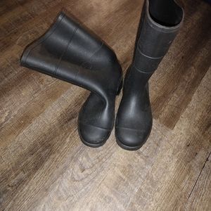 black rubber boots (usa) made